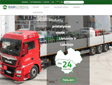 Tablet Screenshot of gaschema.lt